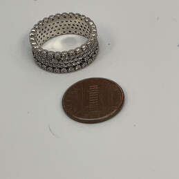 Designer Pandora 925 ALE Sterling Silver Sparkle Cubic Zirconia Band Ring alternative image