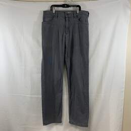 Men's Grey Relaxed Fit Chinos, Sz. 34x34 alternative image