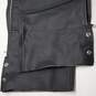 Viking Cycle Black Leather Motorcycle Chaps 2XL image number 5