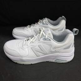 New Balance Unisex 857 White Shoes  Size Men 7.5 Women 9