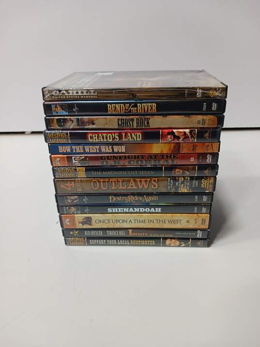 Bundle of 13 Classic Western DVD Movies image number 1
