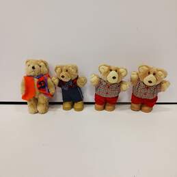 Bundle of 4 Furskins Stuffed Bears
