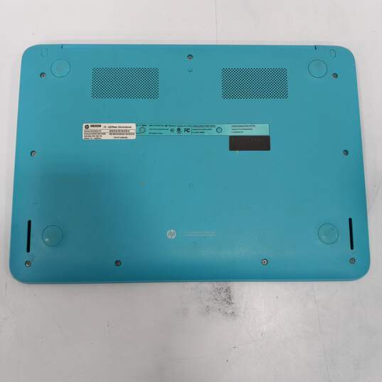 Teal Blue HP Chromebook Model 14-q03wm image number 4