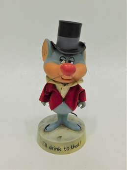 VNTG 1970's Warner Bros. Brand Merlin Mouse Goofy Grams Figure