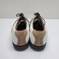 Ashworth AM 0211 Leather White/Brown Golf Shoes Men's Size 10, Used image number 3