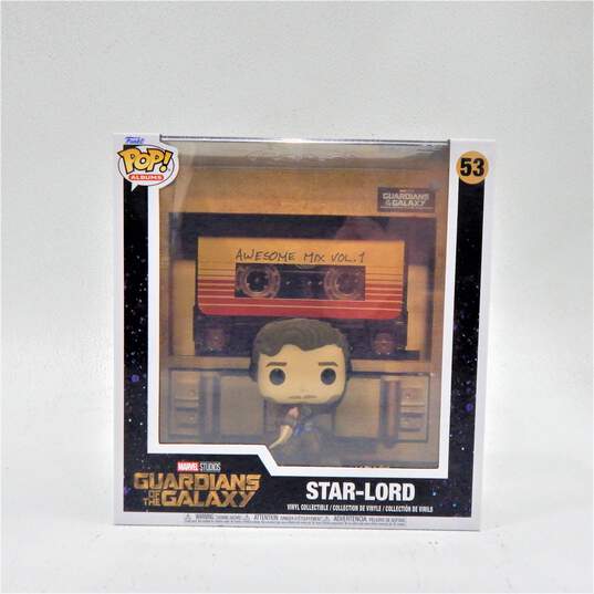 Funko Pop! Albums 53 Marvel Guardians of the Galaxy Star-Lord image number 1
