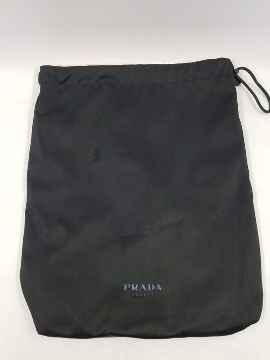 Authentic Prada Beauty Black Drawstring Backpack image number 1