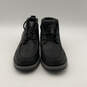 Mens Grantly A1617 Black Leather Moc Toe Lace Up Ankle Chukka Boots Sz 10.5 image number 1