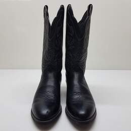 Ariat Heritage Women's 8 Boots Black Leather Embroidered Western alternative image