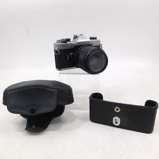 Fujica AZ-1 SLR 35mm Film Camera W/ Lens & Case image number 1