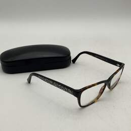 Womens HC6068 5120 Brown And Gold Tortoise Cat-Eye Reading Glasses With Case