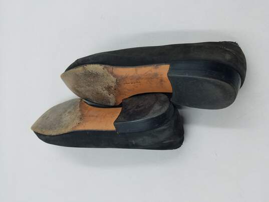 Salvatore Ferragamo Black Bow Loafers W 6B COA image number 5