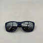 Mens Blue Full Rim Water Friendly Stylish Square Sunglasses With Dust Bag image number 2