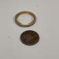 Designer Pandora ALE Gold-Tone Cubic Zirconia Round Shape Band Ring image number 3