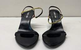 Helmut Lang Leather Sandal Pump Heels Shoes Size 39.5 alternative image