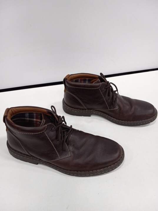 Clarks Men's Brown Shoes Size 14M image number 2