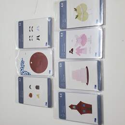 Lot of 7 QuicKutz Embossed Cutting Dies For Paper Dolls