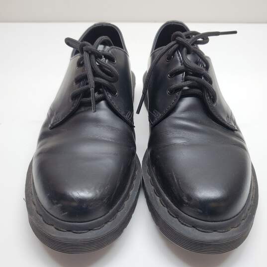 Dr. Martens  Mono Smooth Black Leather Oxford Comfort Shoes 14345 Size 8M/9L image number 2