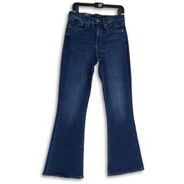 NWT Lucky Brand Womens Blue Denim Medium Wash High Rise Flared Leg Jeans Sz 8/29