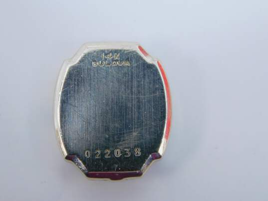 Ladies Vintage Bulova 14K White Gold 0.28 CTTW Diamond Case 23 Jewels Wrist Watch 16.0g image number 5