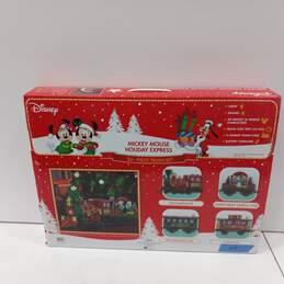 Disney Mickey Mouse Holiday Express Train Set In Box alternative image