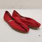 Toms Classic Slip On Shoes Red 7.5 image number 3