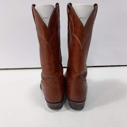 Tony Lama Men's Brown Cowboy Boots Size 13EE image number 4