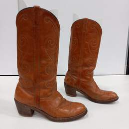 Women's Brown Cowboy Boots Size 7