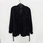 August Silk Collection Women's Black Belted Jacket Size 10/40 image number 1