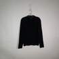 Womens Regular Fit Knitted Collared Long Sleeve Pullover Sweater Size XL image number 1