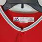 Majestic Men Red Anaheim Angels #5 Baseball Jersey L image number 3