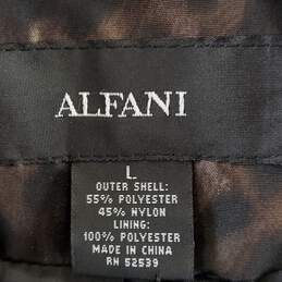 Alfani Women Leopard Rain Trench Coat L