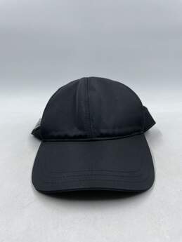 Authentic Prada Re-Nylon Black Baseball Cap