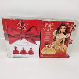 Barbie Holiday Barbie 2018 and 2020 Lot alternative image