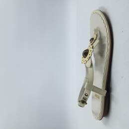 Moschino Cheap & Chic Studded Sandals Women's Sz 6 Ivory