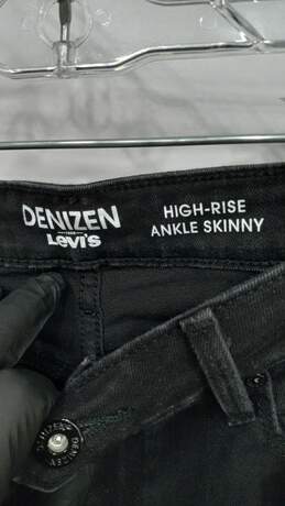 Levi's Denizen High-Rise Ankle Skinny Women's Black Jeans Size 14 - W32 alternative image