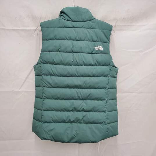 The North Face WM's Pale Green Aconcagua Puffer Vest Size MM image number 2