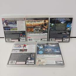 Bundle of 5 Assorted PlayStation 3 Video Games alternative image