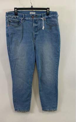 Good American Blue Jeans- Size Large