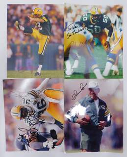 4 Green Bay Packers Autographed Photos