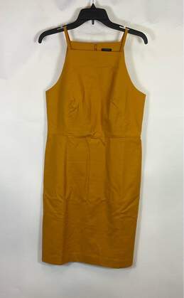 Ann Taylor Orange Casual Dress - Size Medium