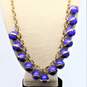 J. Crew Gold & Silver Tone Blue Necklaces & Bangle image number 3