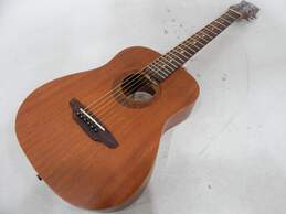 Luna Brand SAF MUS MAH Model 3/4 Size Acoustic Travel Guitar alternative image