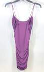 Windsor Women Purple Ruched Bodycon Dress XS image number 2