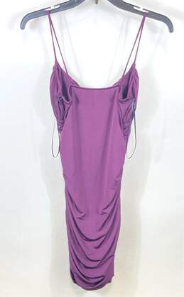 Windsor Women Purple Ruched Bodycon Dress XS alternative image