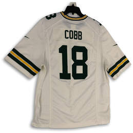 Mens White Green Bay Packers #18 Randall Cobb NFL Jersey Size XL alternative image