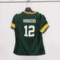 Nike NFL On Field Green Bay Packers Women's Aaron Rodgers #12 Jersey Size M image number 2