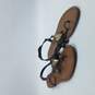 Moschino Cheap & Chic Heart Sandal Women's Sz 6 Brown image number 3