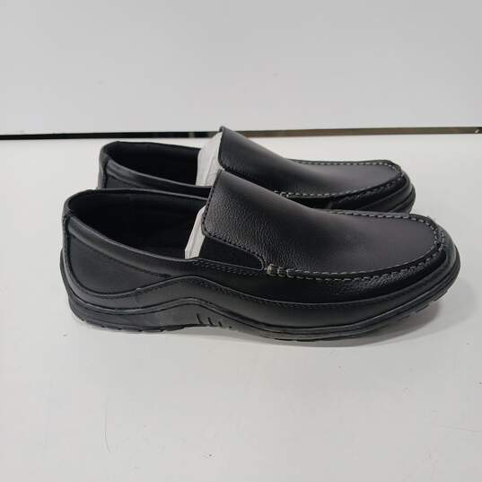 Tommy Hilfiger Men's Black Leather Loafers Size 10 image number 4