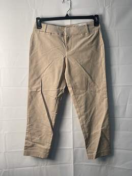 Tommy Hilfiger Women's Khaki Ankle Pants Size 2
